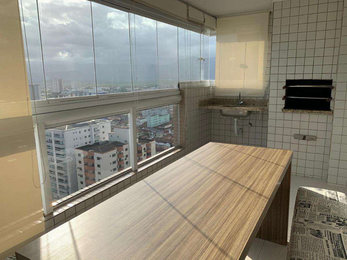 Ultimo Andar, Varanda Gourmet, Vista Da Praia Praia Grande  Exterior photo