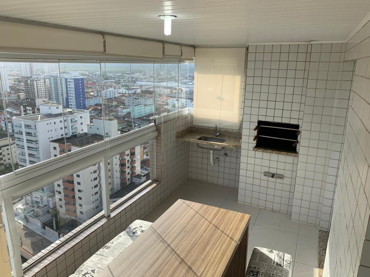 Ultimo Andar, Varanda Gourmet, Vista Da Praia Praia Grande  Exterior photo